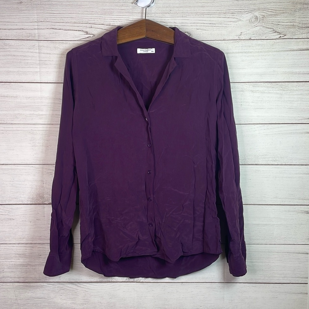 Women’s Equipment Button Down Long Sleeve Shirt